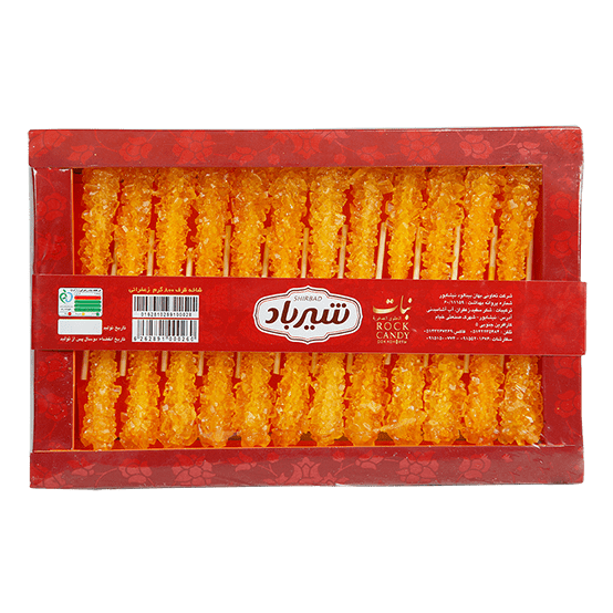 Saffron wooden candy